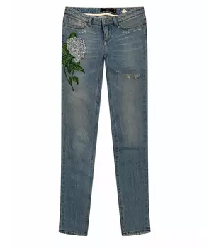 Джинсы слим