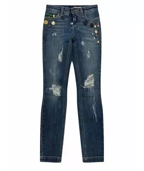 Джинсы слим