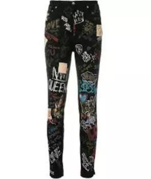 Джинсы слим