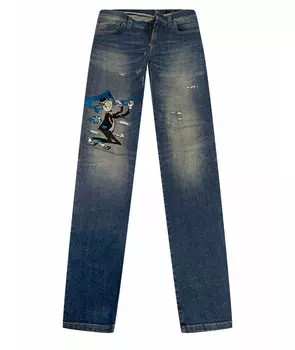 Джинсы слим