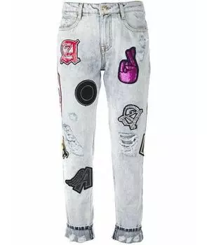 Джинсы слим