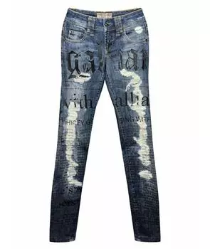 Джинсы слим