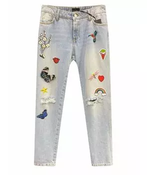 Джинсы слим