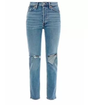 Джинсы слим