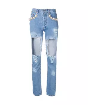 Джинсы слим