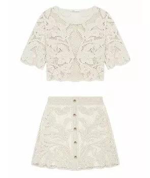 Костюм с юбками