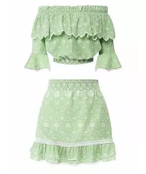 Костюм с юбками