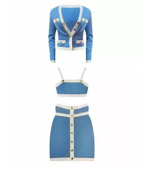 Костюм с юбками