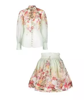 Костюм с юбками