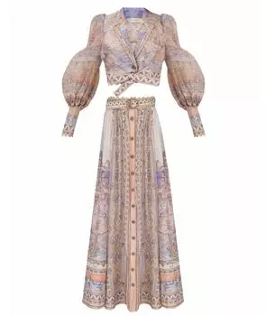 Костюм с юбками