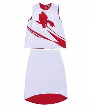 Костюм с юбками