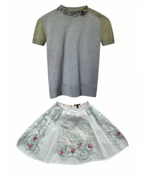 Костюм с юбками