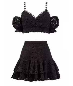 Костюм с юбками