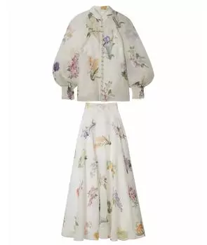 Костюм с юбками