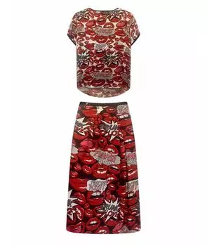 Костюм с юбками