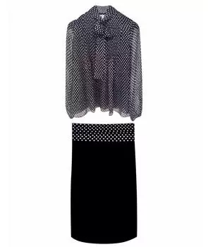 Костюм с юбками