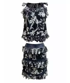 Костюм с юбками