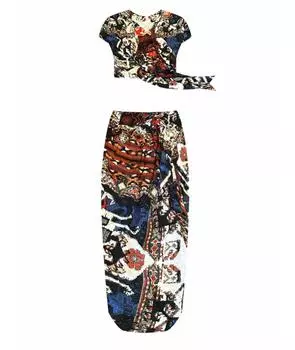 Костюм с юбками