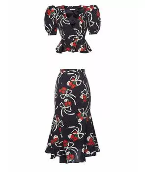 Костюм с юбками