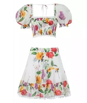 Костюм с юбками