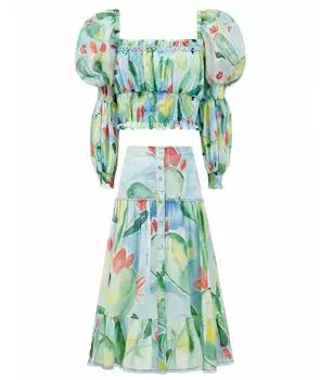 Костюм с юбками