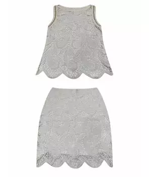 Костюм с юбками