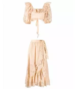 Костюм с юбками