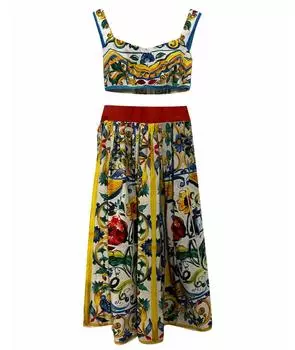 Костюм с юбками