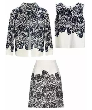 Костюм с юбками