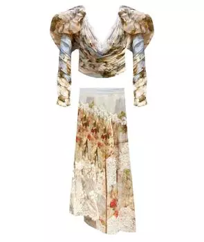 Костюм с юбками