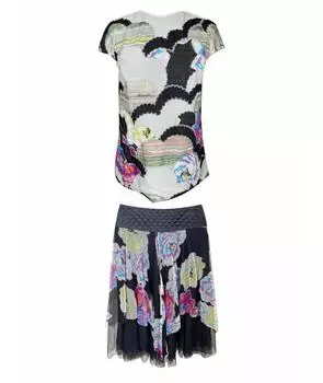 Костюм с юбками