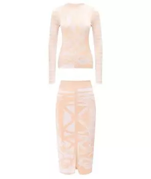 Костюм с юбками