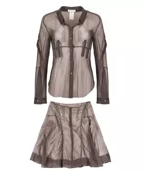 Костюм с юбками