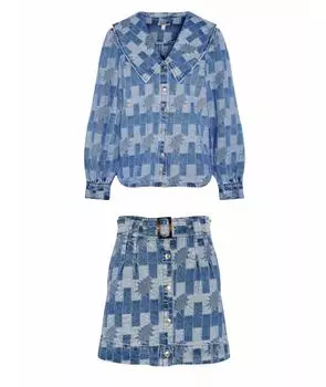 Костюм с юбками