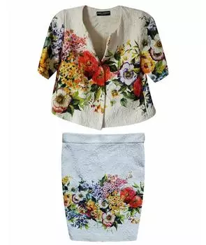 Костюм с юбками