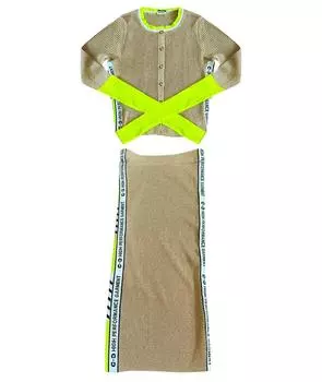 Костюм с юбками