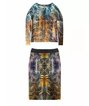 Костюм с юбками