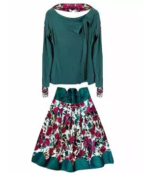 Костюм с юбками