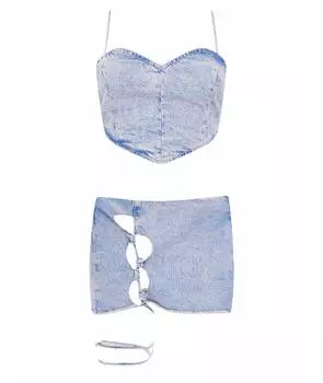 Костюм с юбками