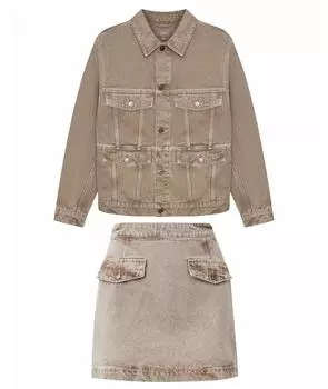 Костюм с юбками