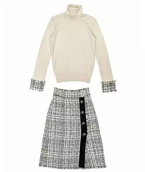 Костюм с юбками