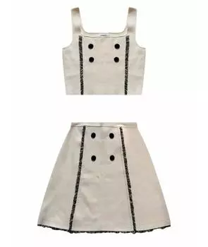 Костюм с юбками