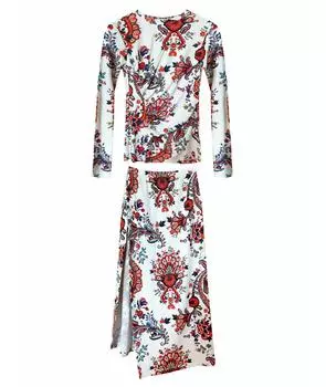 Костюм с юбками