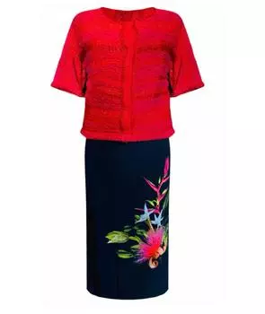 Костюм с юбками