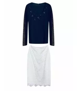 Костюм с юбками