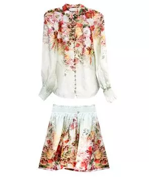 Костюм с юбками