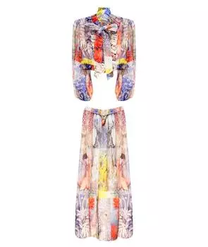 Костюм с юбками