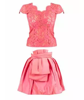 Костюм с юбками