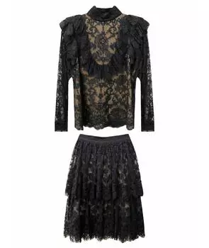 Костюм с юбками