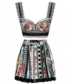 Костюм с юбками